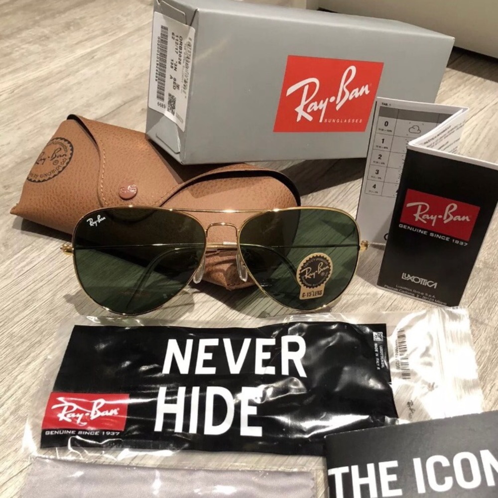 Ray Ban Aviator Sunglasses